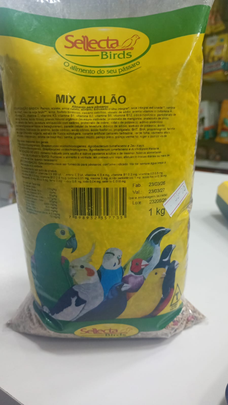 SELLECTA MIX AZULÃO 1KG