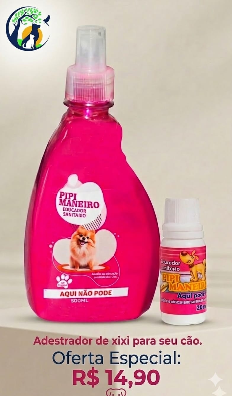 ADESTRADOR DE PIPI PARA SEU CÃO 500ML