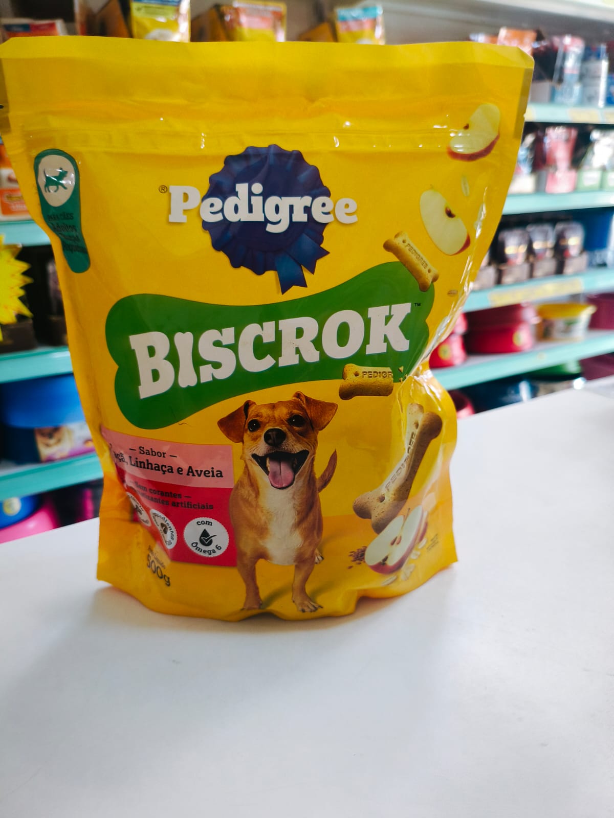 Biscrok adulto raças pequenas maça 500g