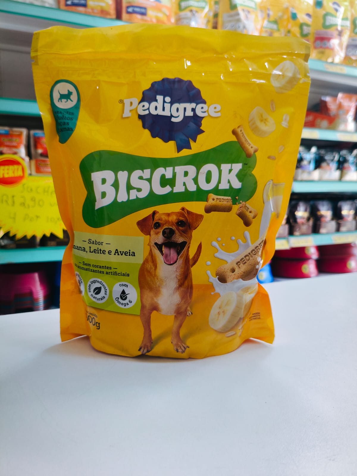 Biscrok adulto raças pequenas Banana 500g