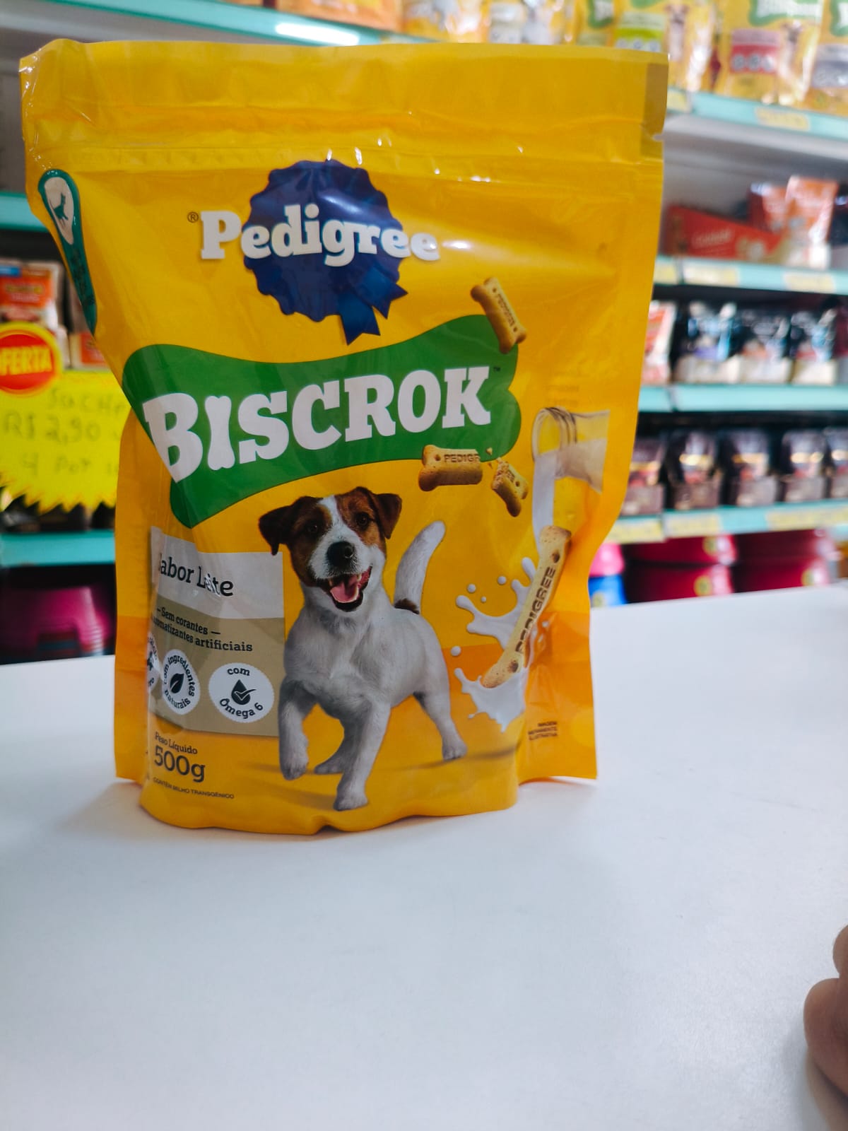 Biscrok adulto raças pequenas Leite 500g