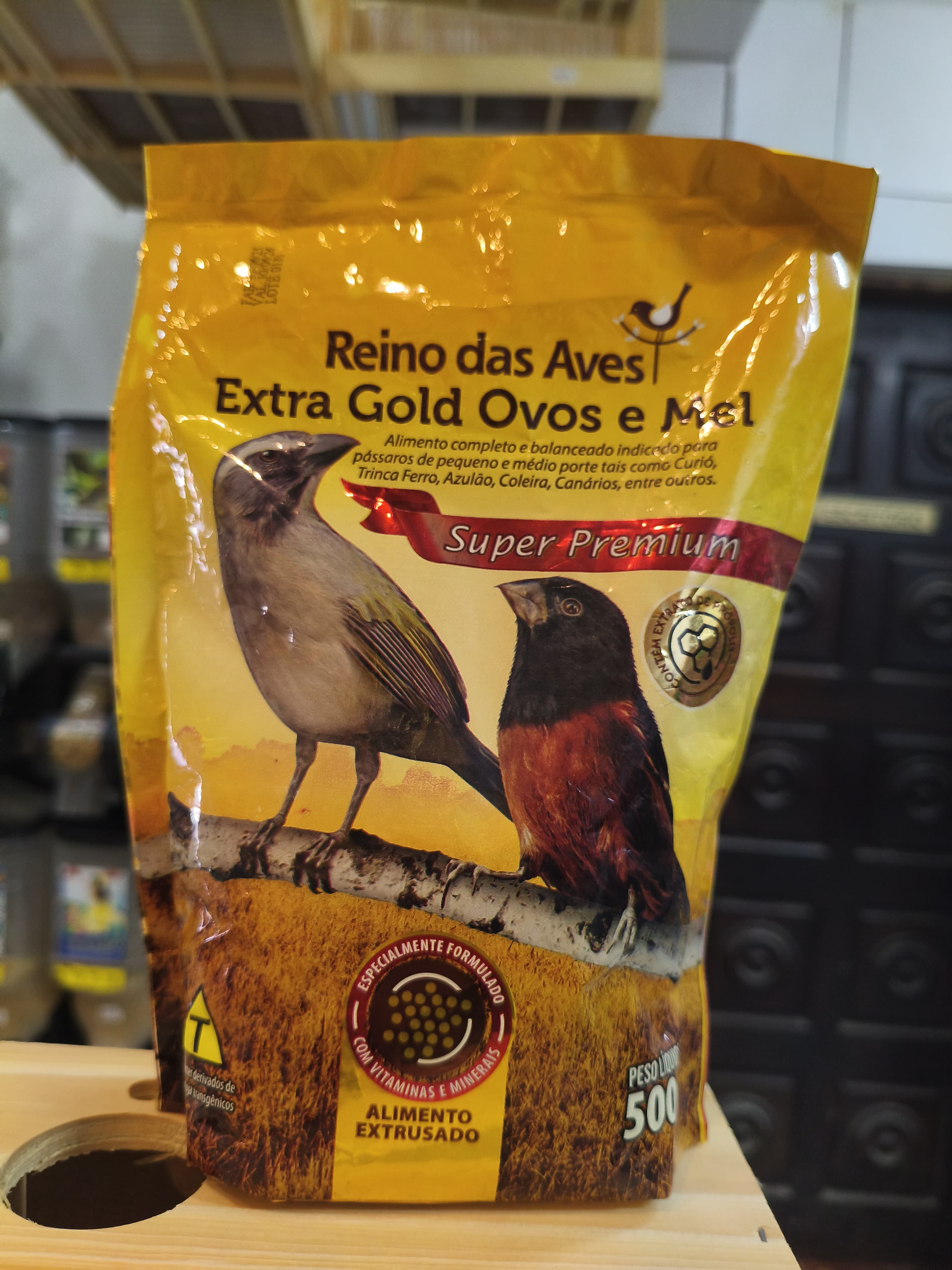 Extra Gold Ovos e Mel 500g