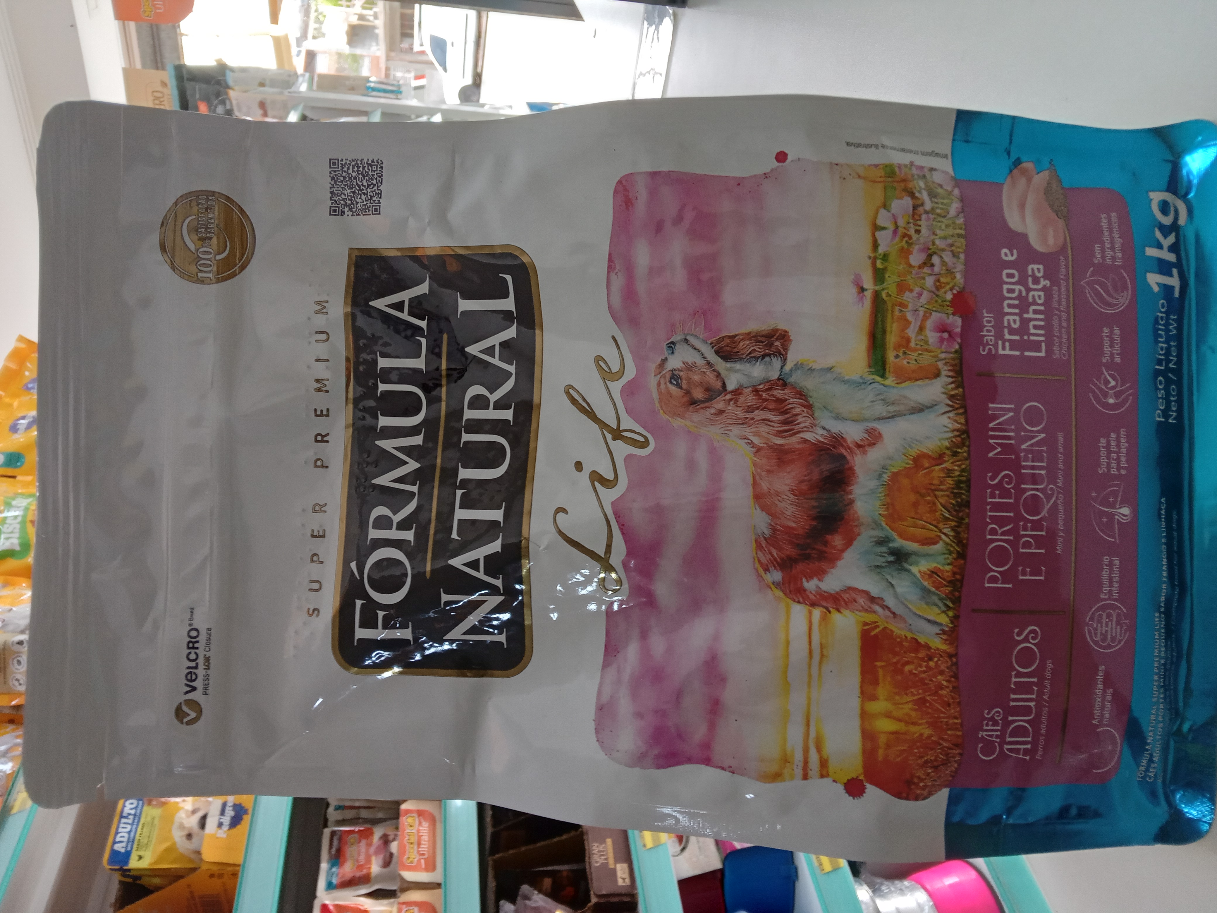 Fórmula Natural Life 1kg Frango e Linhaça