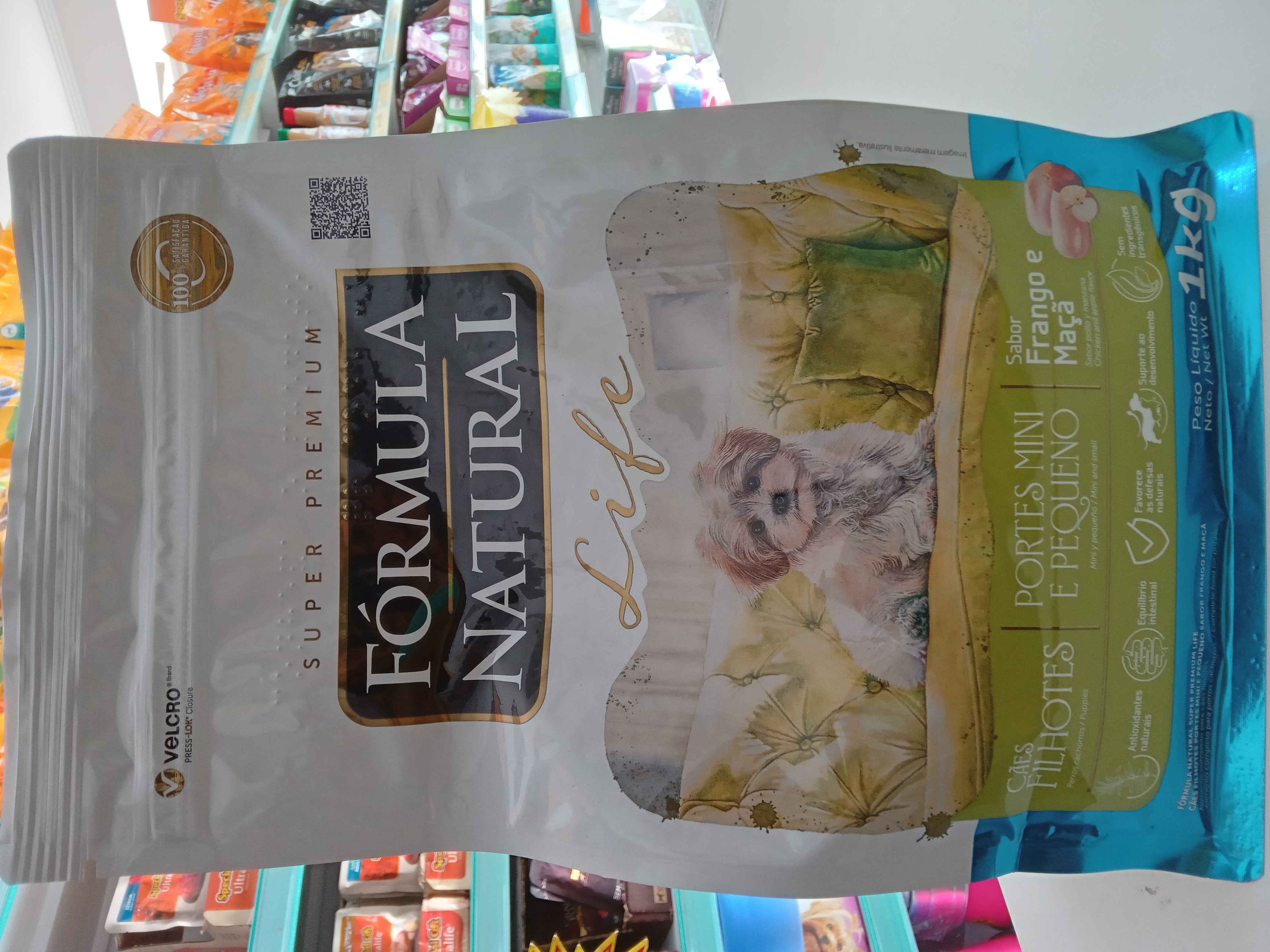 Fórmula Natural Life 1kg Frango e Maça