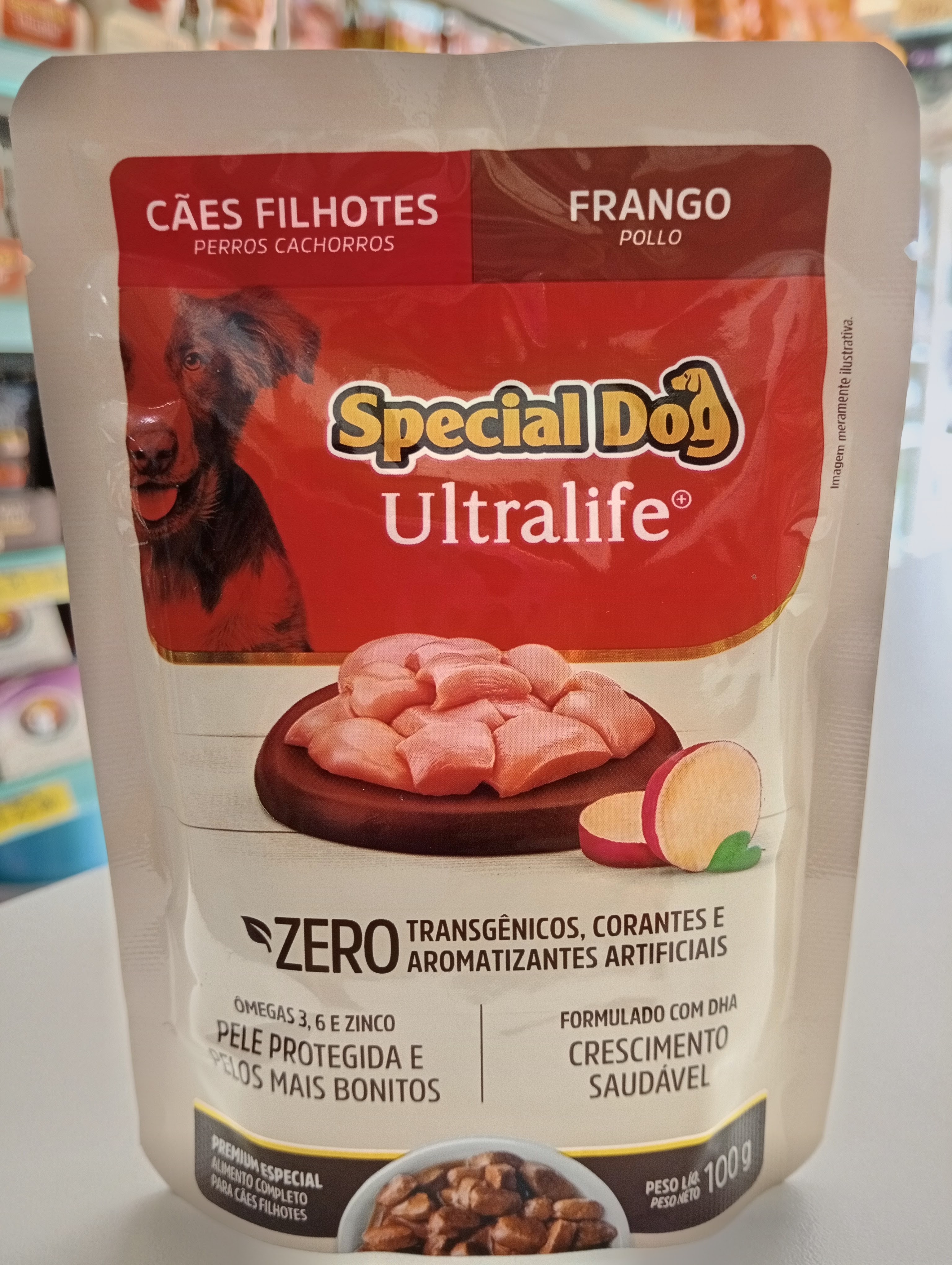 Sachê Special Dog Ultralife Cães filhotes Frango -100g