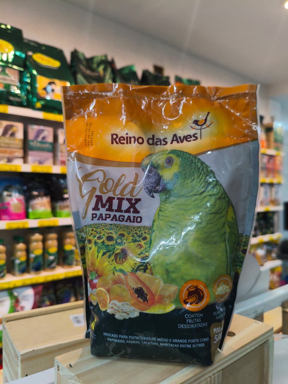 Gold mix Papagaio