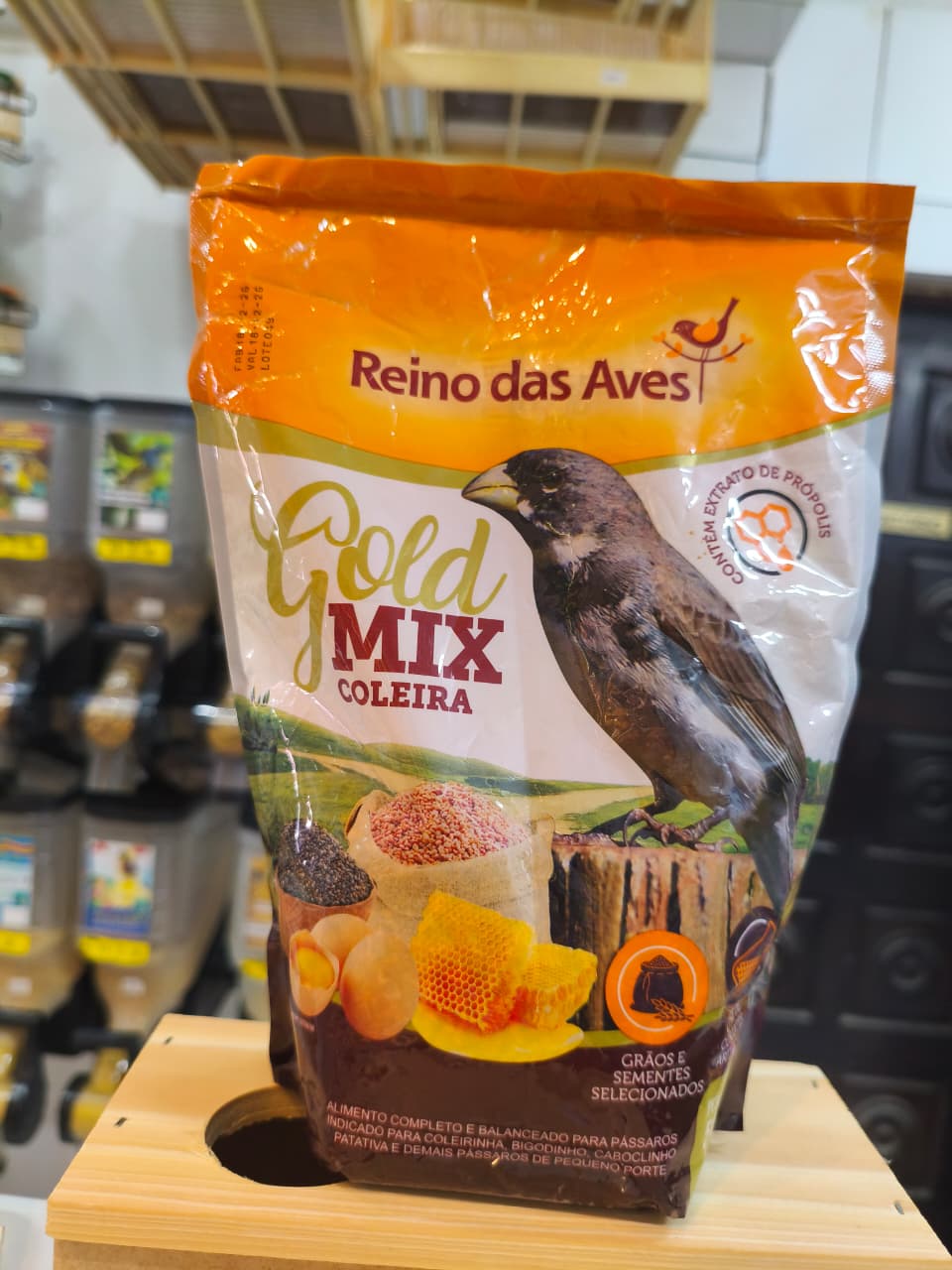 Gold mix Coleira 500g