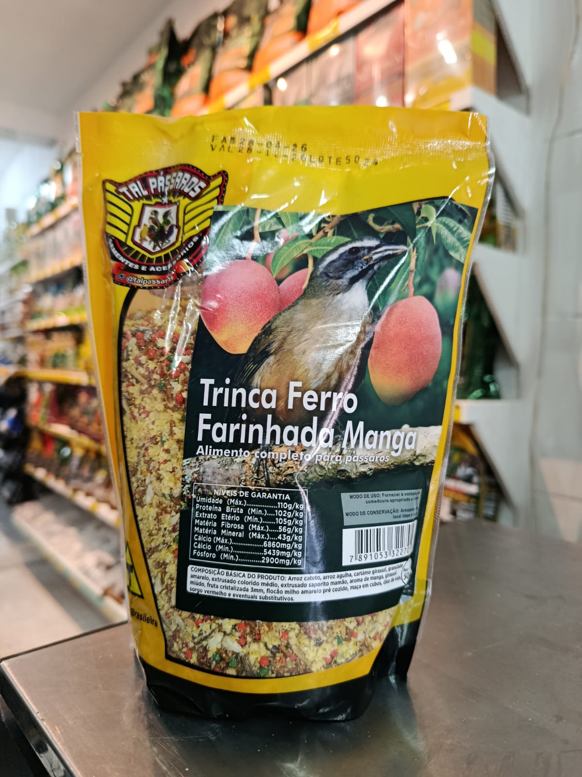 Farinhada Trinca Ferro Manga