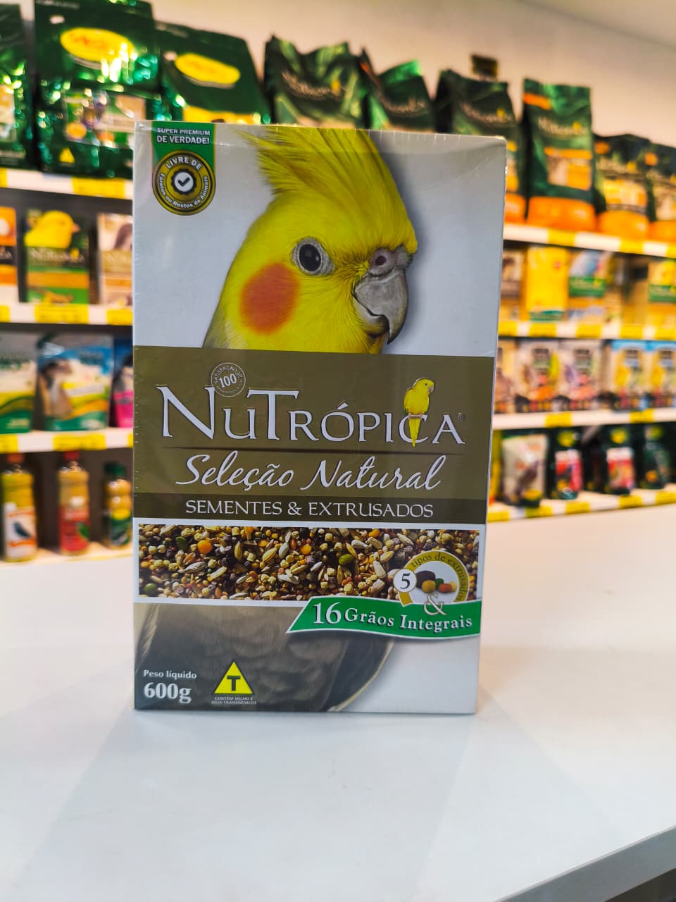 Nutrópica Calopsita Seleção Natural 600g