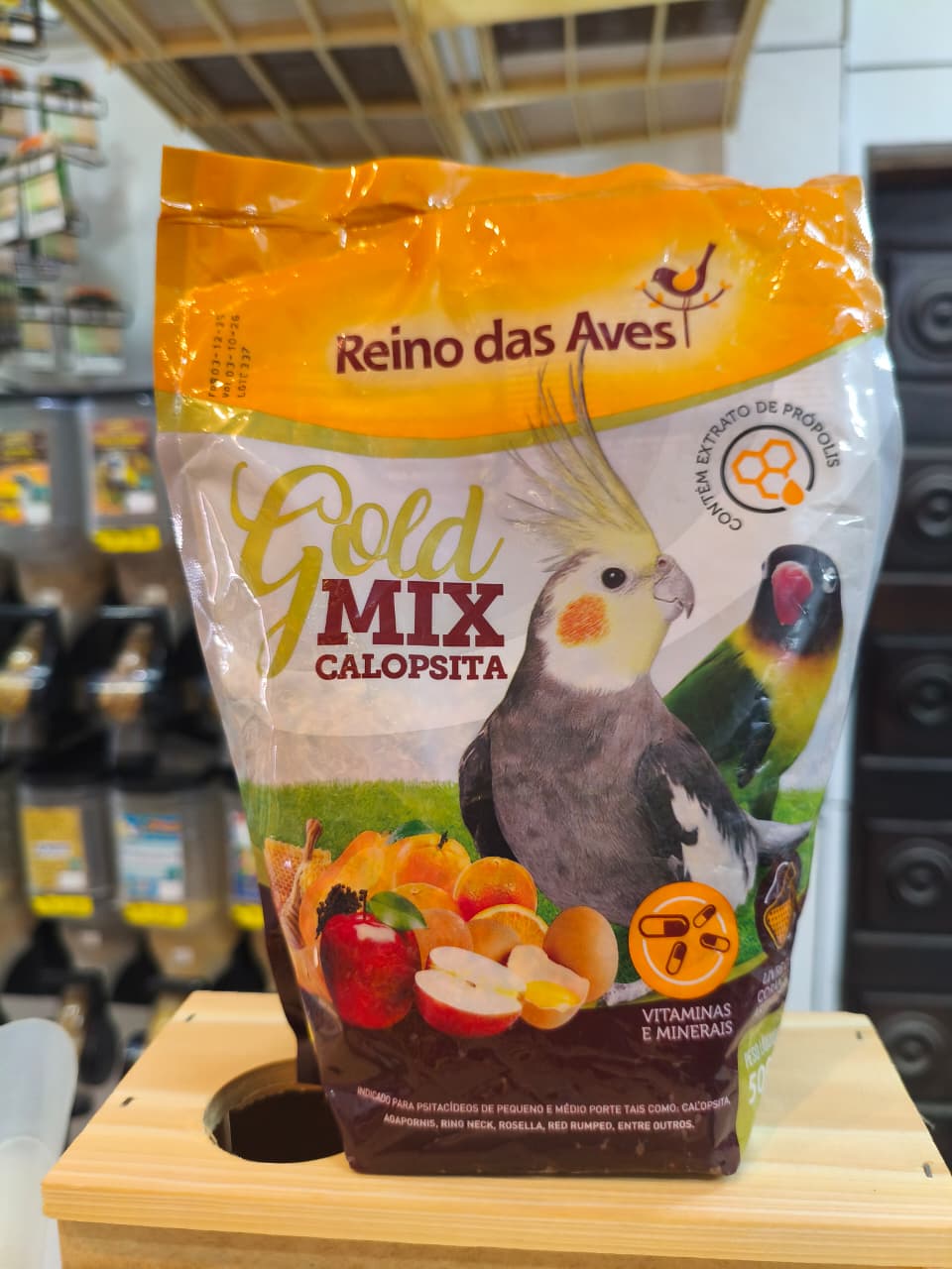 Gold mix calopsita