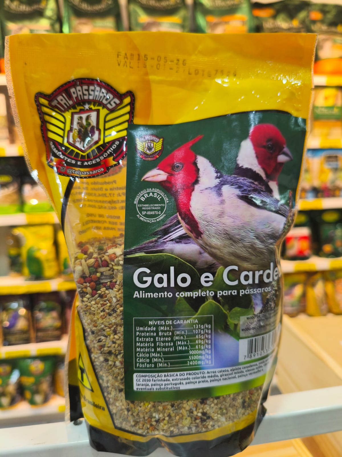GALO E CARDEAL 500G