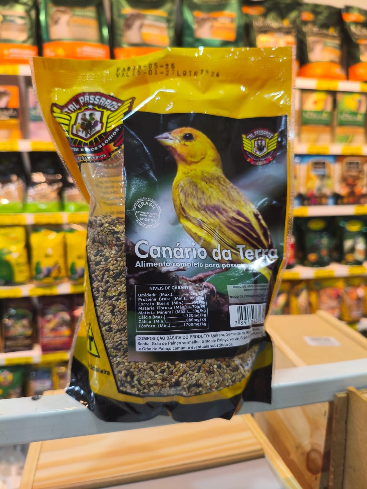 CANARIO DA TERRA 500G