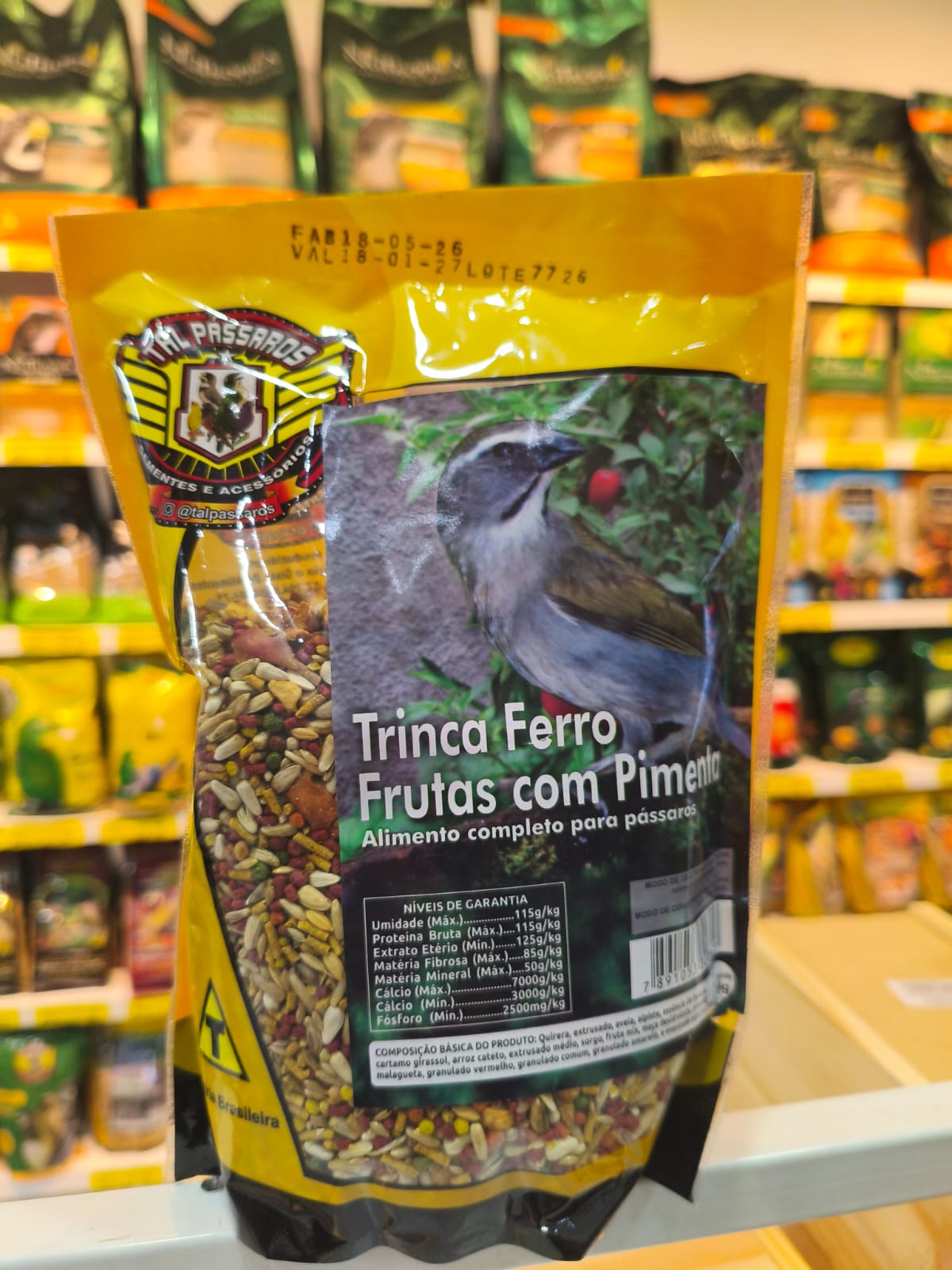 TRINCA FERRO FRUTAS COM PIMENTA 500G