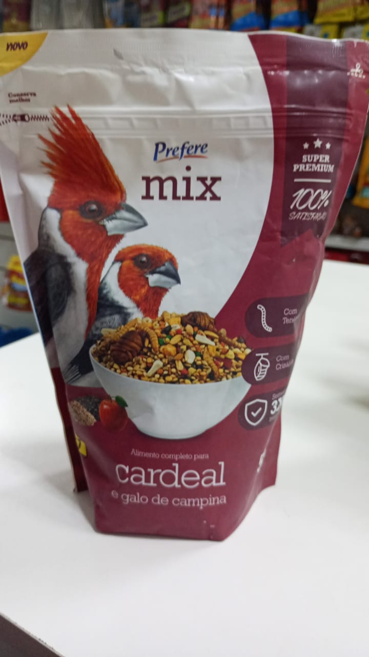 mix cardeal e galo de campina 500g