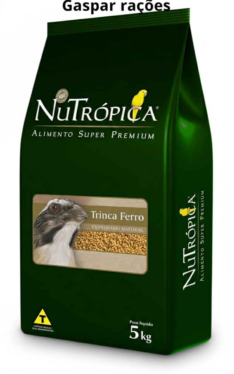 NUTROPICA TRINCA FERRO ALIMENTO SUPER PREMIUM 5KG